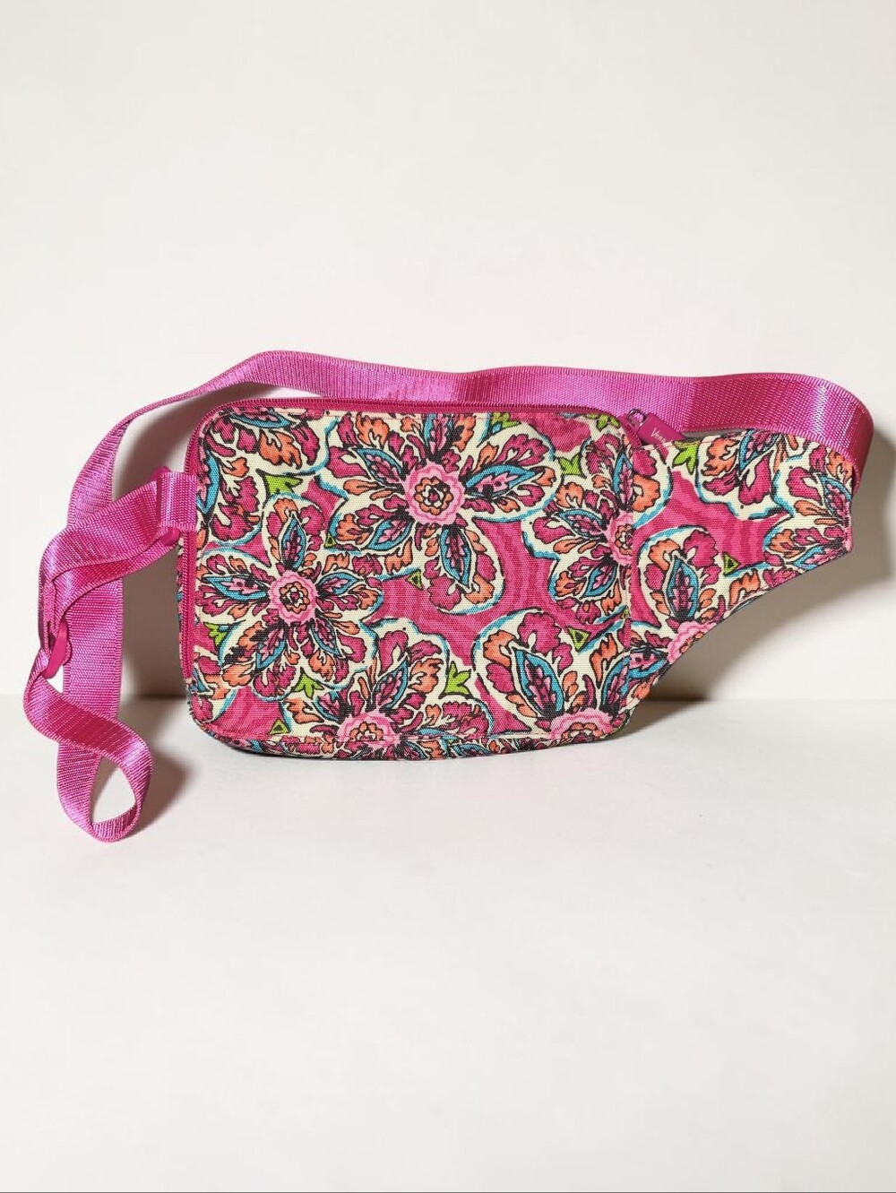 Like New Vera Bradley Pink Floral Crossbody Sling Bag - Picture 3 of 3